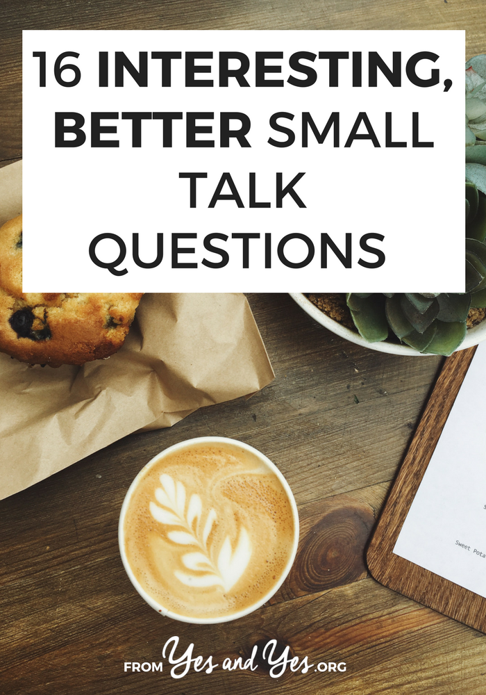 Do you need better small talk questions? Do you hate networking? If you're an introvert or you're just sick of asking people 'what do you do?" Click through for better ideas!