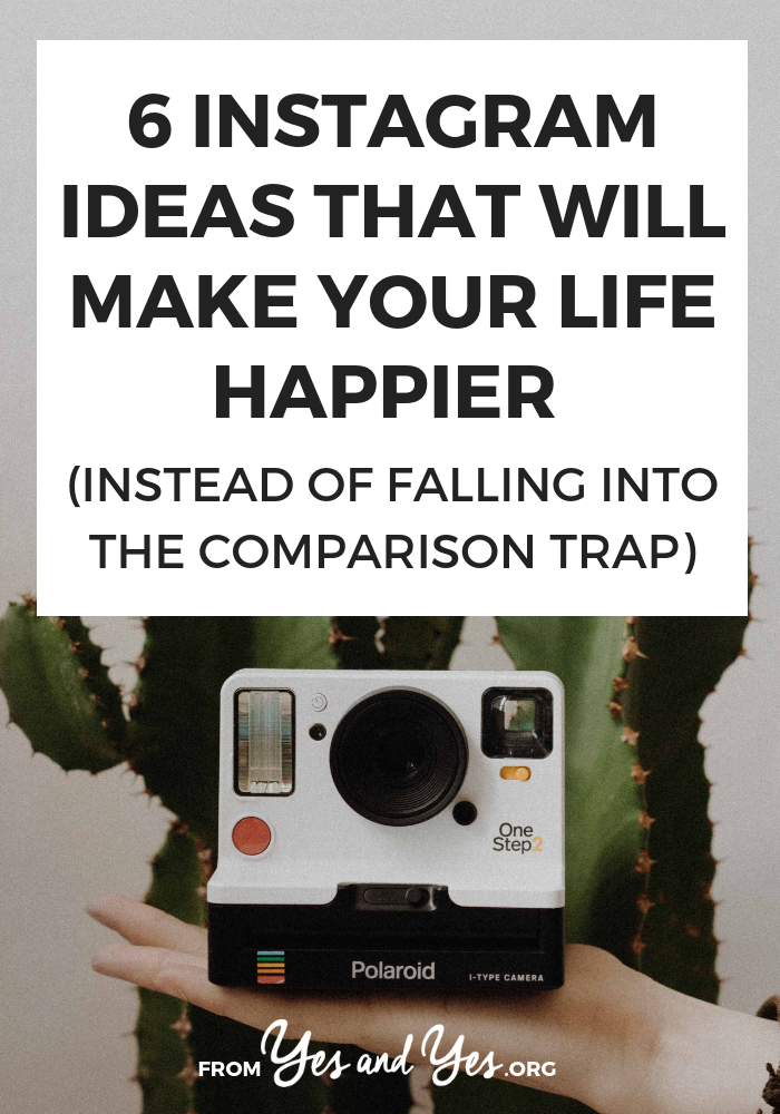 Looking for Instagram ideas? These aren't your usual Instagram tips about cropping and filters. Click through for advice on using social media in a way that makes you happier and supports your personal development!