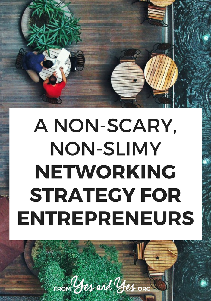 Networking for entrepreneurs aren't quite as easy or straight forward as networking for 9-to-5-ers, is it? No worries - this strategy has you covered! Click through to find out how you can expand your network by 140 people (!!!) this year!