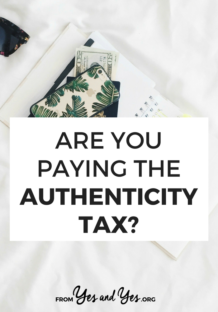 The authenticity tax is the price we pay for intentional living. It's not cheap, but it's absolutely worth it. Read on to learn more!  growthmindset #inspiring #motivation #motivational #personaldevelopment #getoutofyourcomfortzone