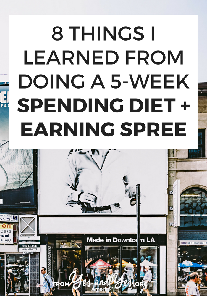 What's a spending diet? How do you do one? If you're looking for budgeting tips or ways to make extra money, this post is for you! Click through to learn more!